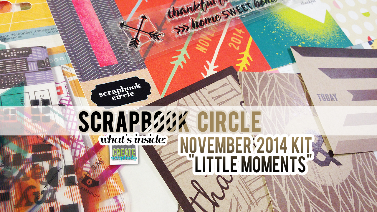 http://youtu.be/rHtl9AULNmA What's Inside VIDEO: Scrapbook Circle - NOVEMBER 2014 - LITTLE MOMENTS - with Scrapbook Circle Exclusives (Tags, Stamp, & Printable)